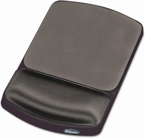 Fellowes Gel Mouse Pad Wrist Support - Graphite (91741)