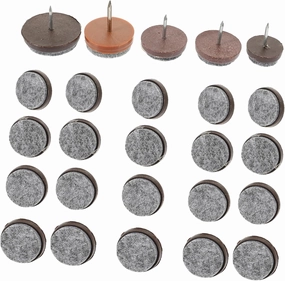 Felt Pads for Furniture 50pcs Sliders for Moving Noise Reduction Felt Furniture Cushions