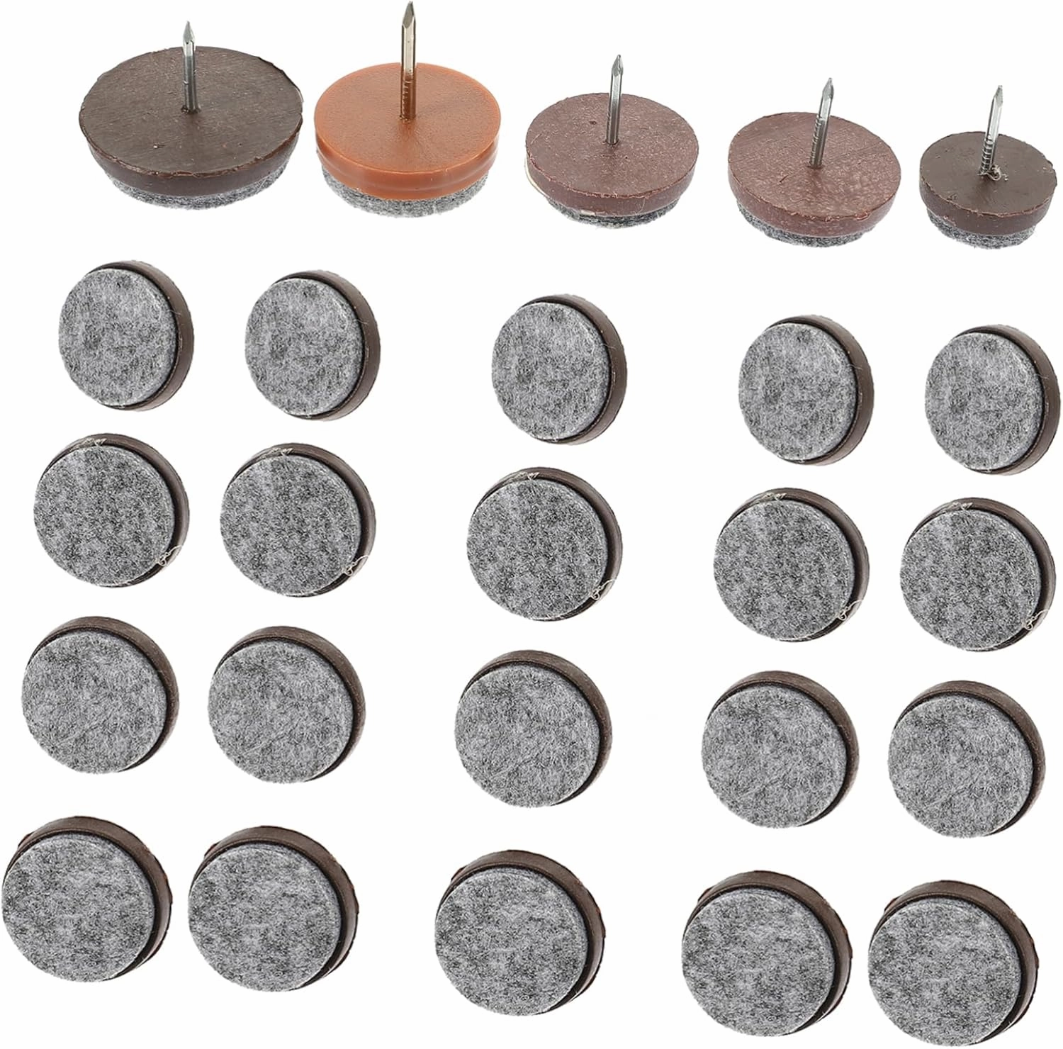 Felt Pads for Furniture 50pcs Sliders for Moving Noise Reduction Felt Furniture Cushions