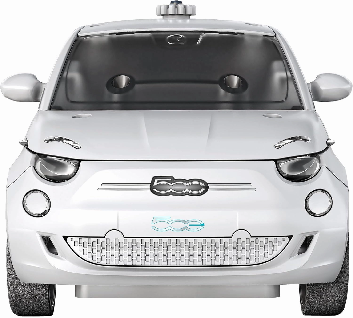 Fiat 500 Electric Car: Building Set, With Rechargeable Battery, 8 