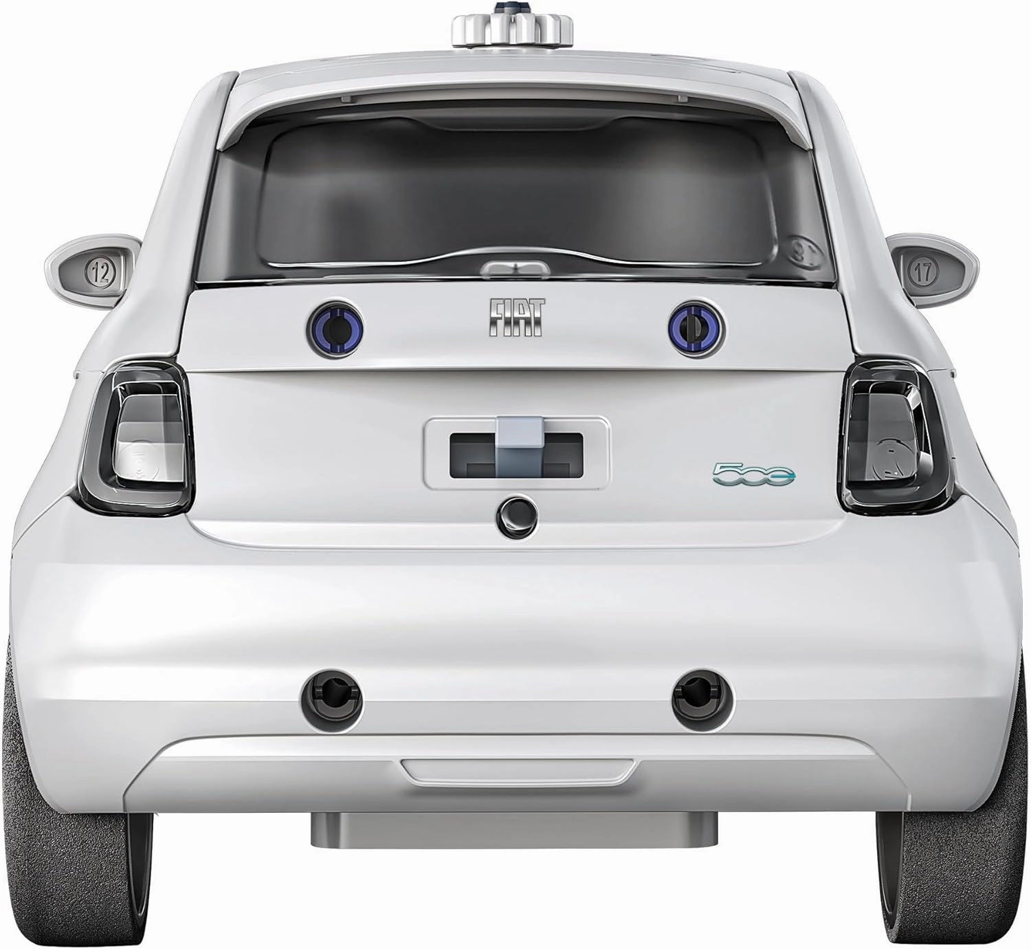 Fiat 500 Electric Car: Building Set, With Rechargeable Battery, 8 