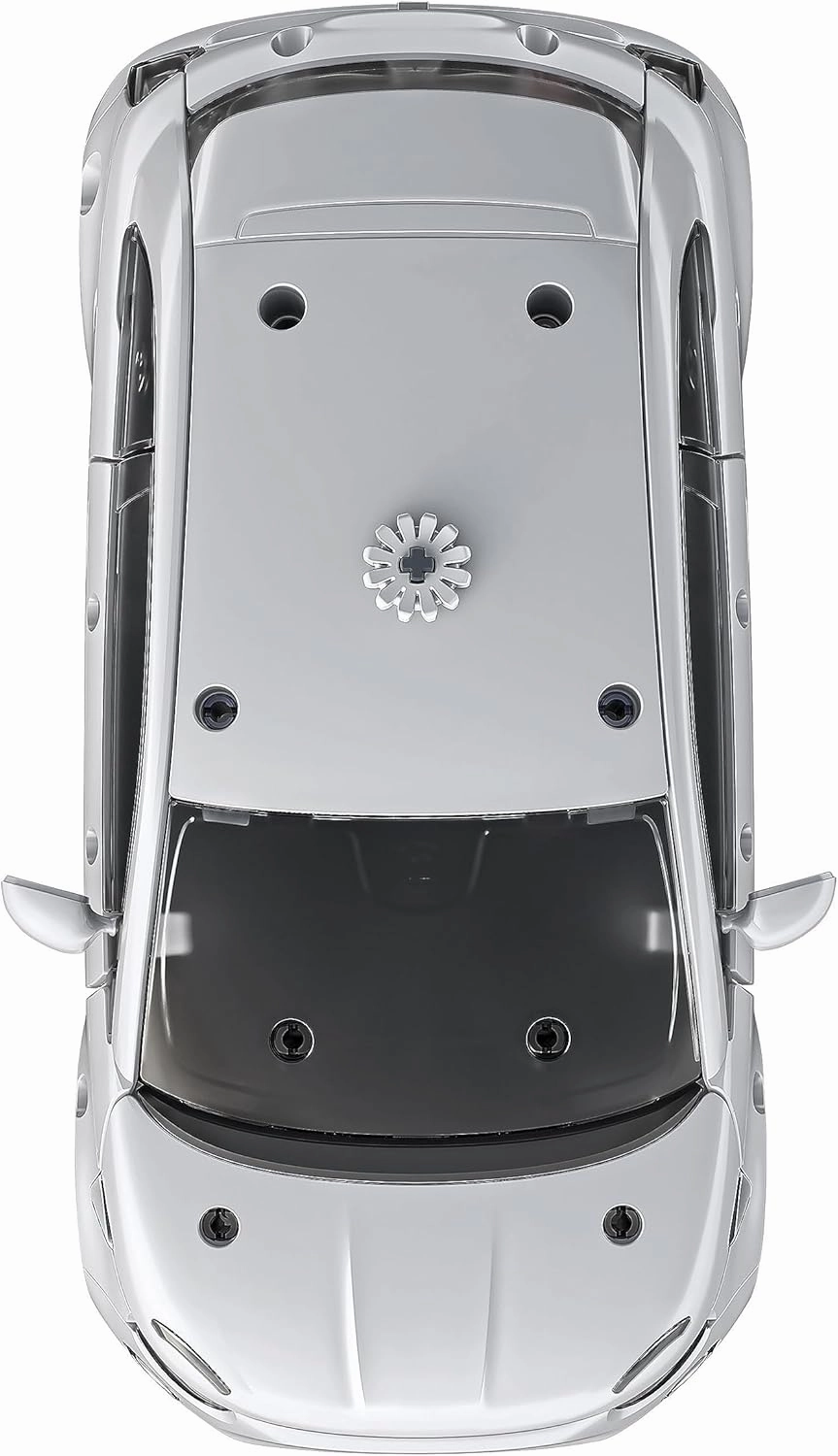 Fiat 500 Electric Car: Building Set, With Rechargeable Battery, 8 