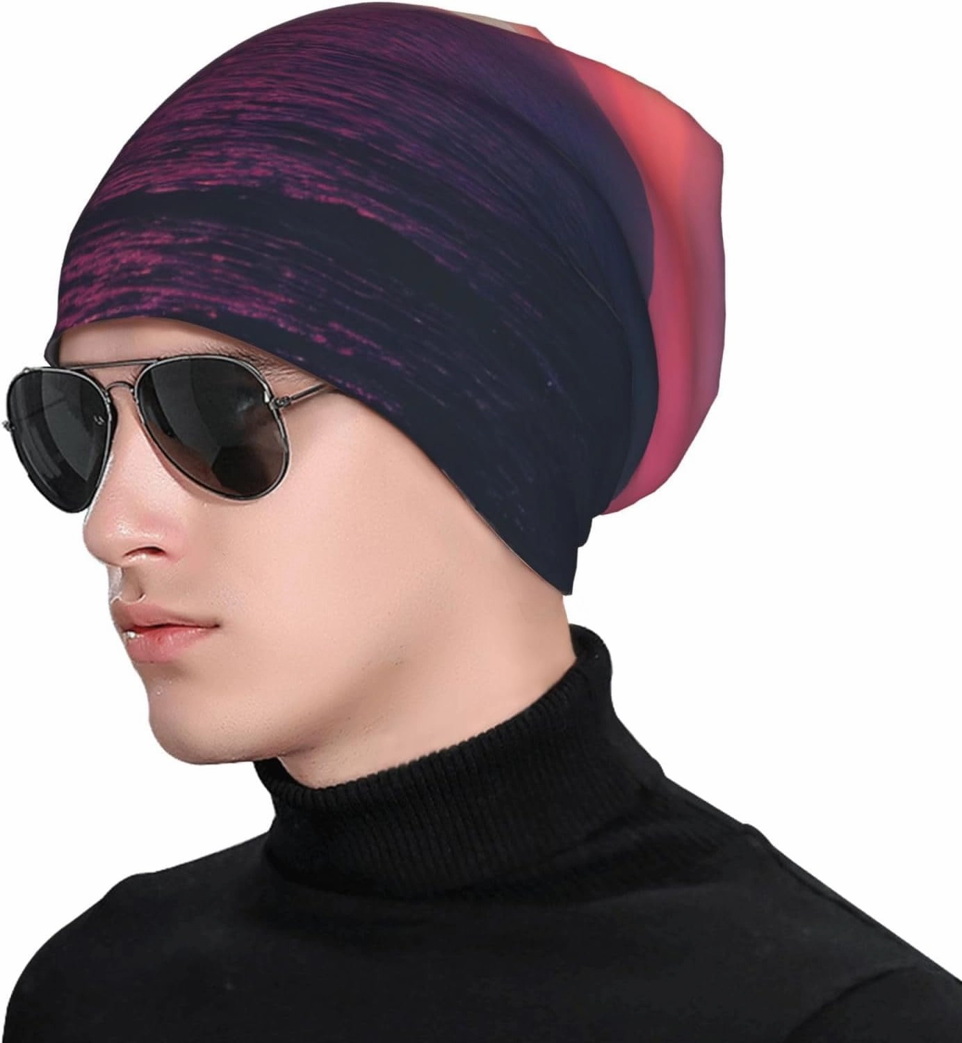 Firefly and Lantern Knitted Hatâ€“Elastic Beanie Without Brim,Casual Dapper Beanie for All-Season Outdoor Activities