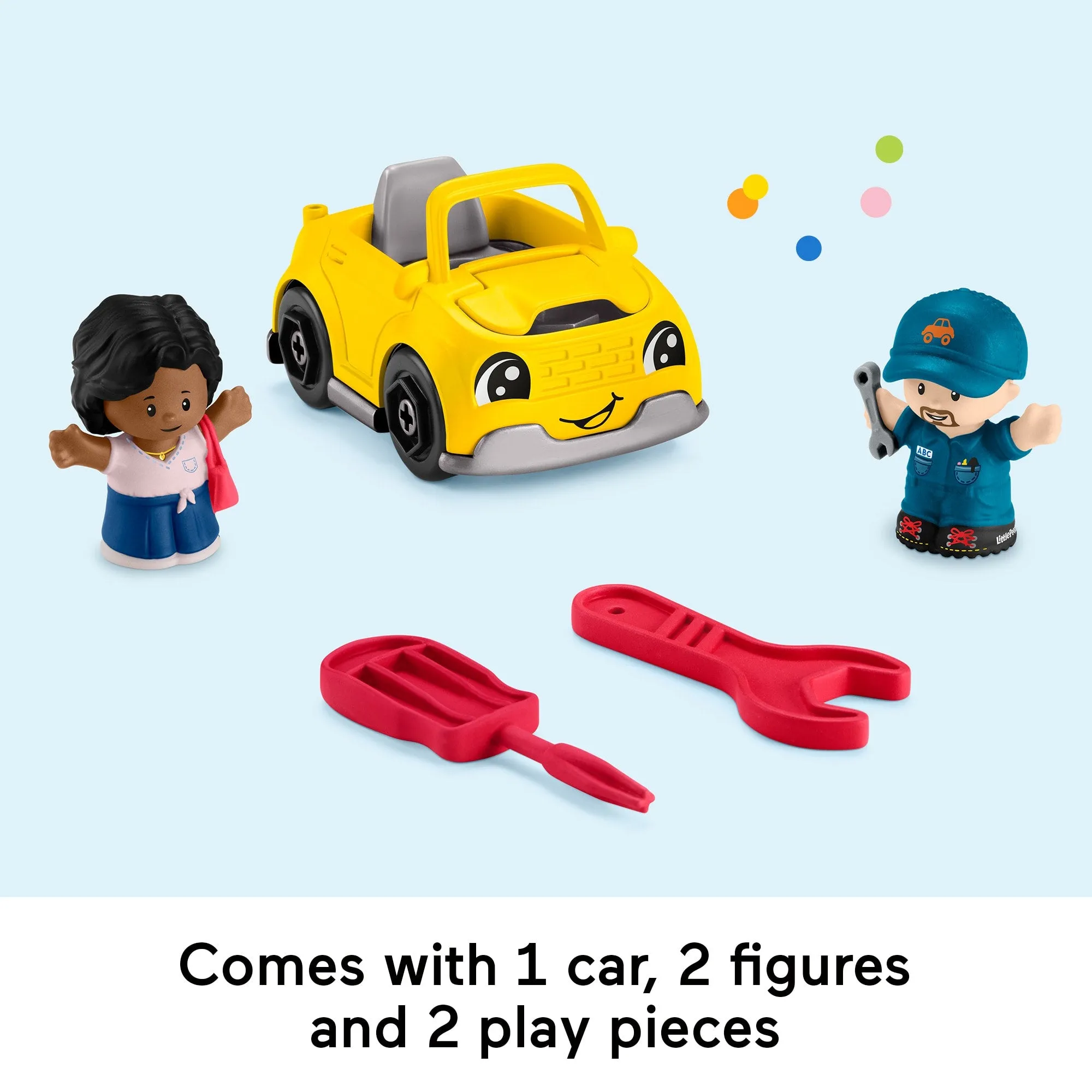 Fisher-Price Little People Light-Up Learning Garage