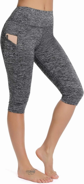 FITTOO Women's Yoga Capris Leggings Pockets Workout Pants