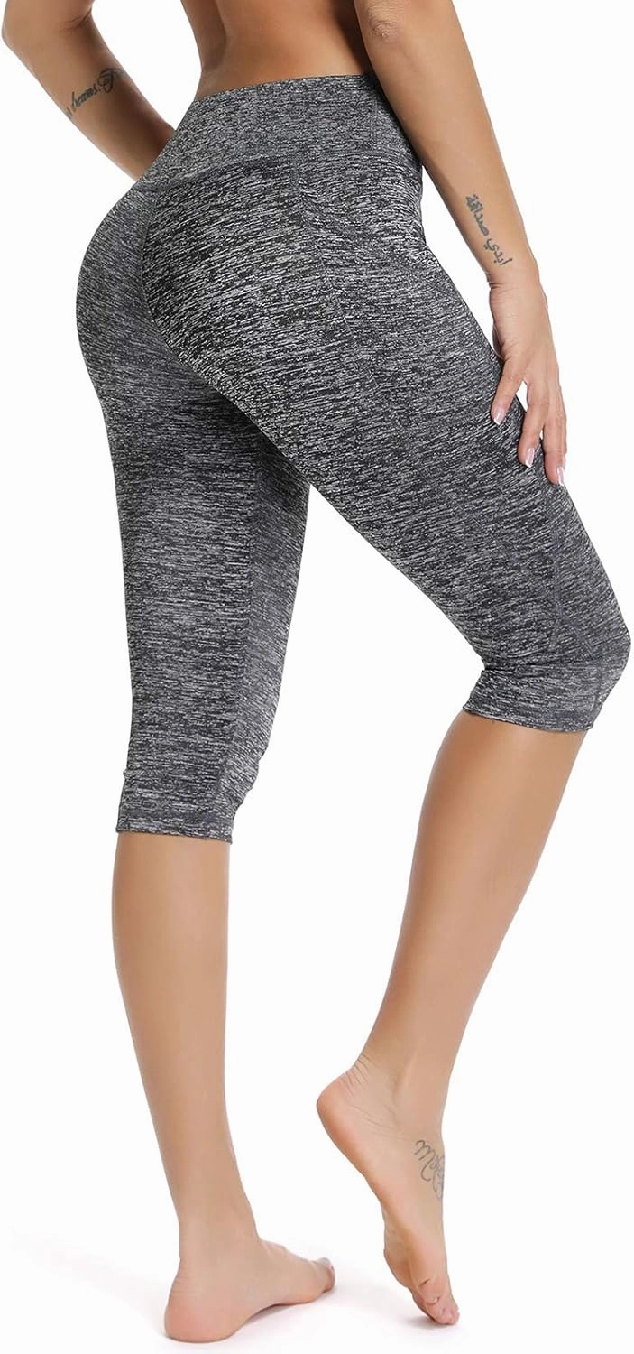 FITTOO Women's Yoga Capris Leggings Pockets Workout Pants