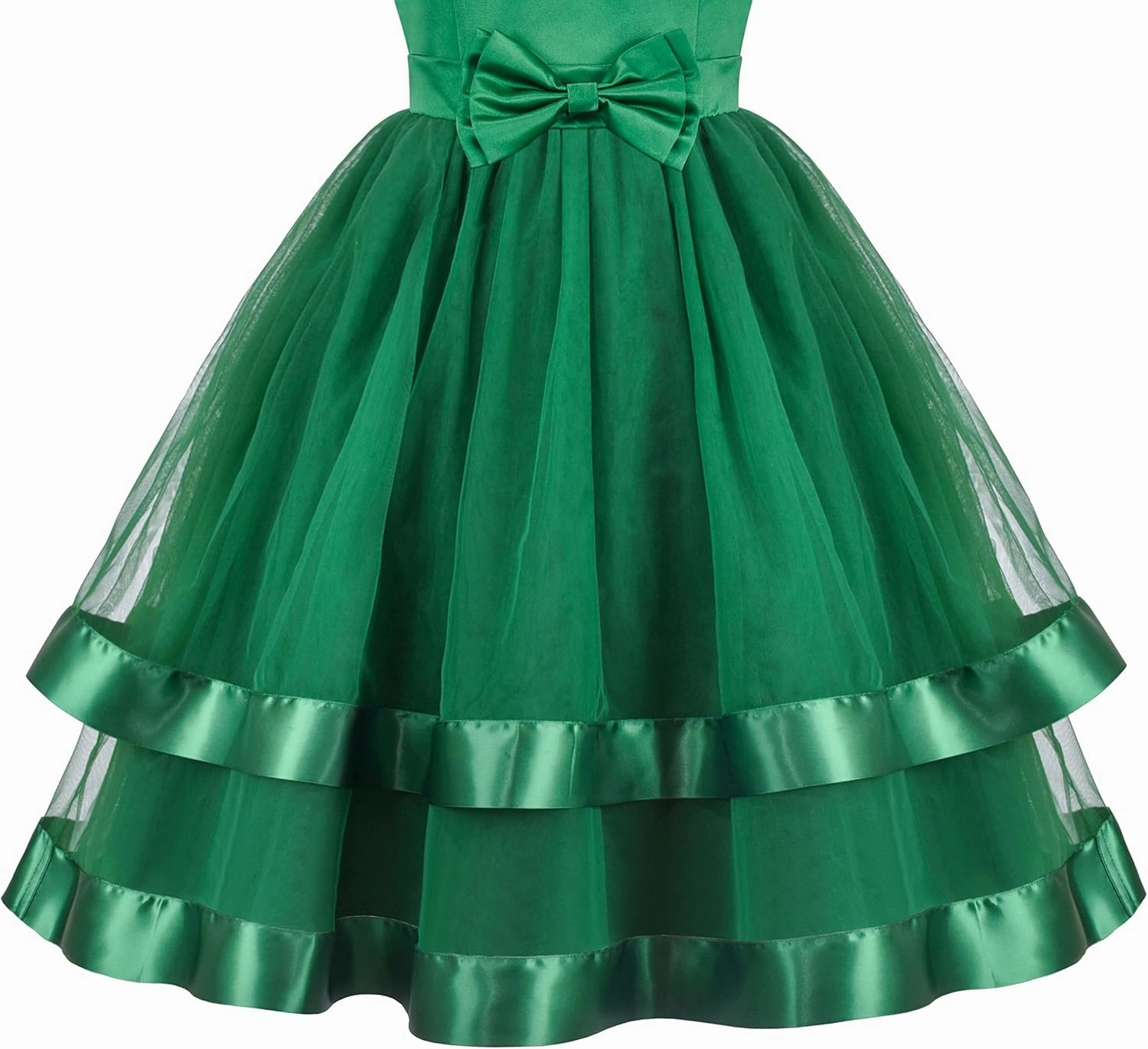 Flower Girl Dress Elegant Party Ball Gowns Vintage Pageant Princess Formal Dress