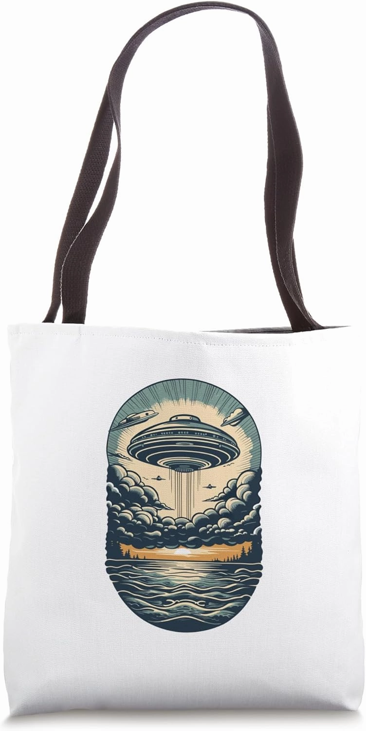 Flying saucer Tote Bag