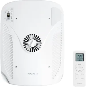 FOGATTI Air Distribution Box, Air Conditioner ADB with Wifi or Remote Control - Used for Fogatti RV AC Unit with Heat Pump, Non-Ducted White(1 Package)