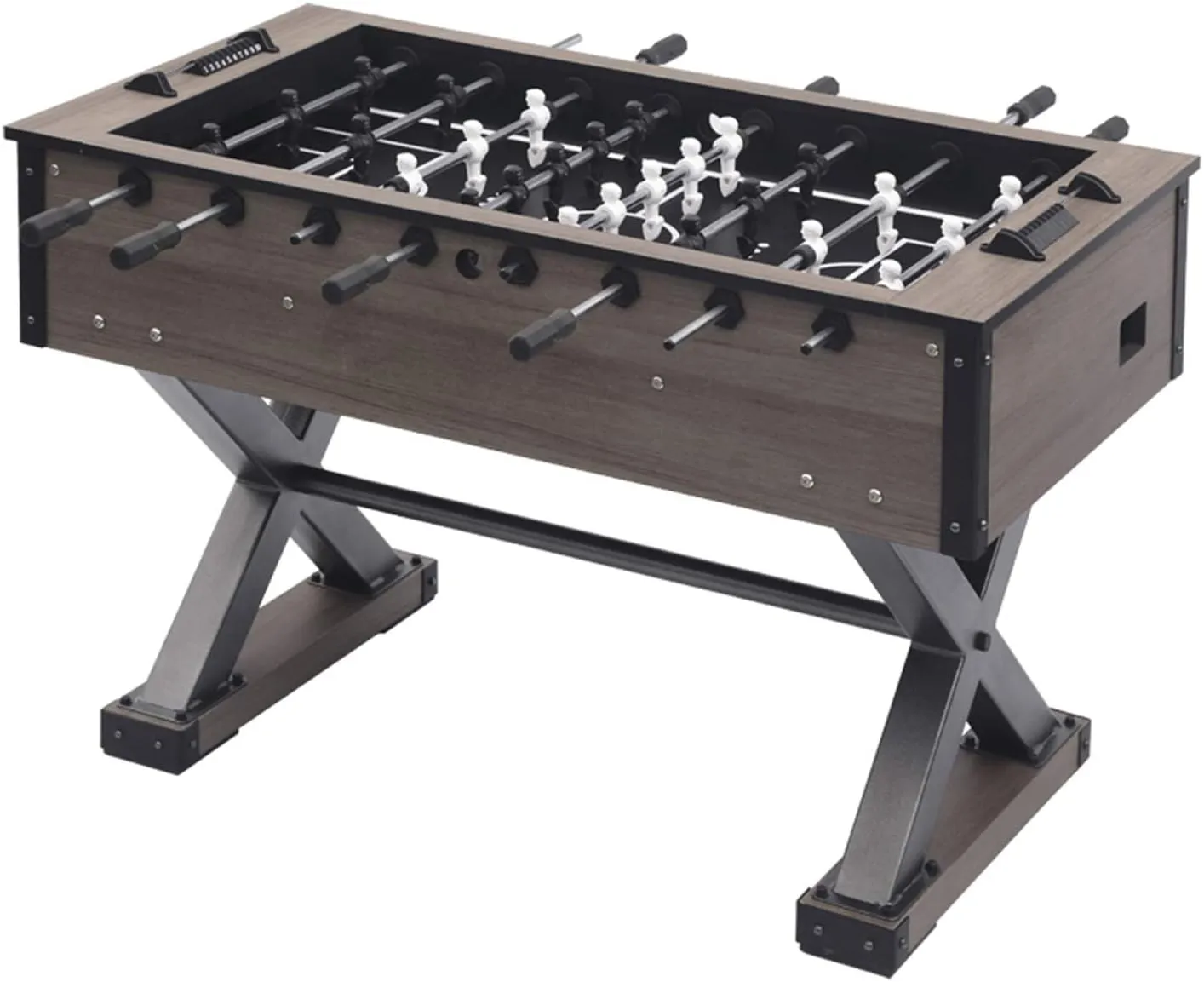 Football Table Soccer,Family Game Fusball Play Table Solid and Strong Classic Fusball Play Table Standard Eight-Bar Football Machine