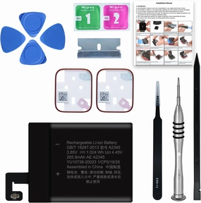 for Watch Series 6 40mm Battery Replacement Kits (New Upgraded) Compatible with Apple Watch 6rd Generation with Installation Manual and Repair Tool Kits