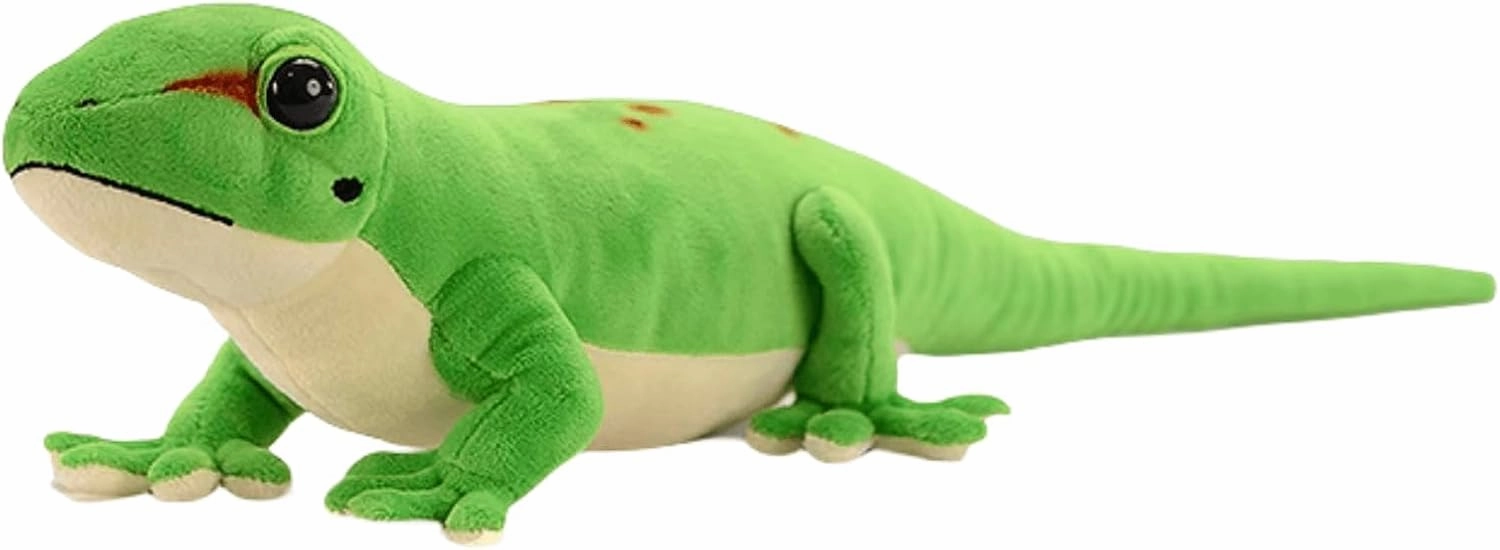 FRANKIEZHOU Realistic Gecko Stuffed Animal-Green 26",Lizard Stuffed Animal for Boys, Gecko Toy, Soft and Durable, Cute Toy for Boy,Gifts for Kids,Home Decor,Hugging Toy