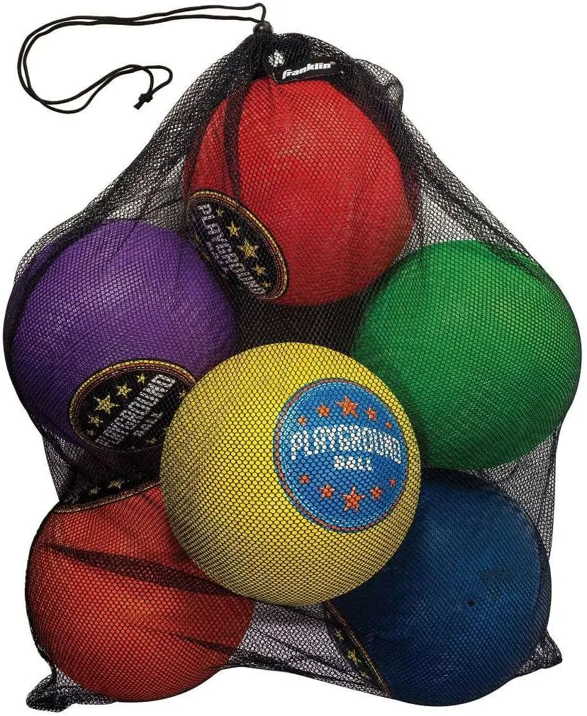 Franklin Sports Kids Playground Balls - Rubber Kickballs   Playground Balls For Kids - Great for Dodgeball, Kickball, 4 Square   Schoolyard Games - 8.5” Diameter