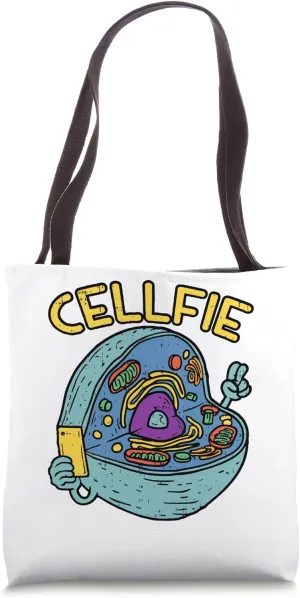 Funny Biology Teacher Science Teacher Cellie Biologist Scien Tote Bag