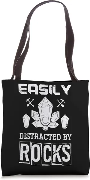 Funny Geologist Paleontologist Rock Collector Gift Geology Tote Bag