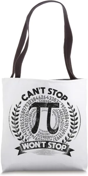 Funny Pi Day Math Geek Science Celebrate Pi Day Tote Bag