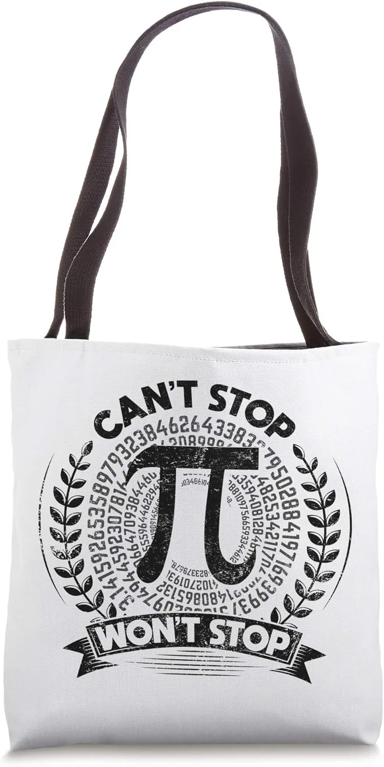 Funny Pi Day Math Geek Science Celebrate Pi Day Tote Bag