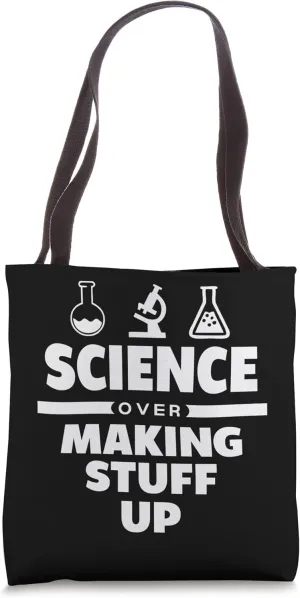 Funny Pro-Science Design | Physics Chemistry Tote Bag