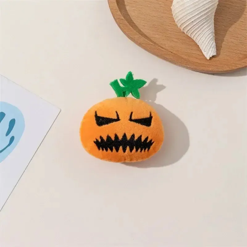 Funny Pumpkin Ghost Face Dog Toy – Halloween Chew Toy for Dogs