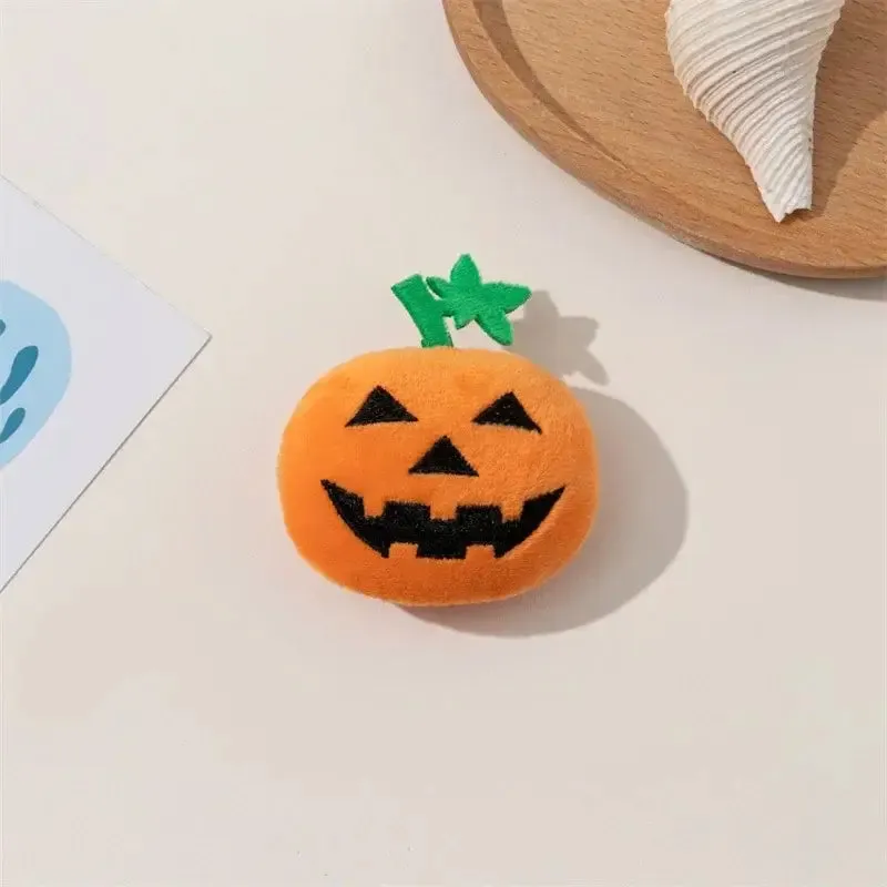 Funny Pumpkin Ghost Face Dog Toy – Halloween Chew Toy for Dogs