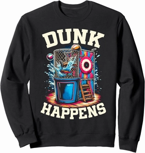 Funny Dunking Booth Carnival Game Dunk Tank Sweatshirt