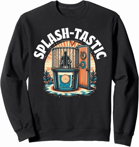 Funny Dunking Booth Carnival Game Dunk Tank Sweatshirt