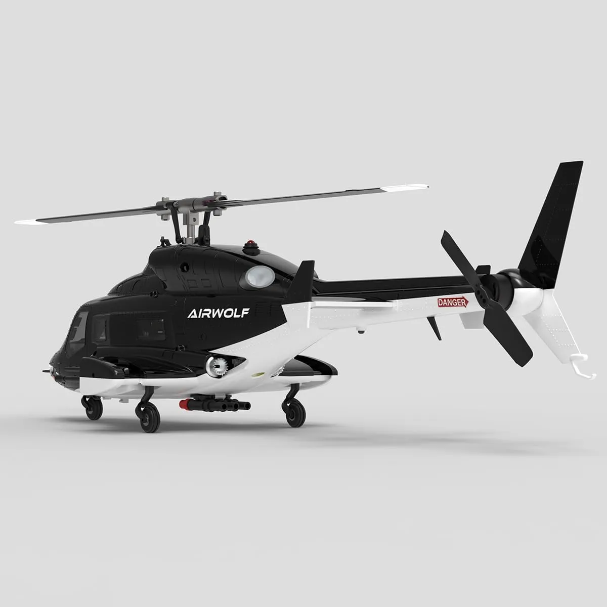 FunXylophy AW-911 RC Helicopter with GPS, 1/34 Scale 2.4G 9CH Flybarless RC Helicopter Model with 3D Stunt and GPS Smart Flight Modes, Replaceable Nose Accessories, Gift for Adult (RTF Version)
