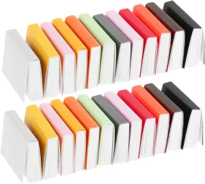 GALPADA 24pcs Miniature Dollhouse Books Realistic Reading Ornaments for Crafts and Bedroom Decor Colorful Mini Books for Dollhouse Accessories and Imaginative Play