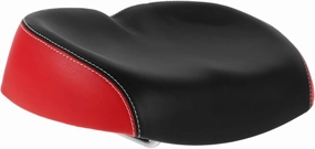GANAZONO Bike Seat Cushion Comfortable Bike Rear Seat Pad Durable Saddle for Bicycles Easy to Install Multi-use for Road Electric Scooters