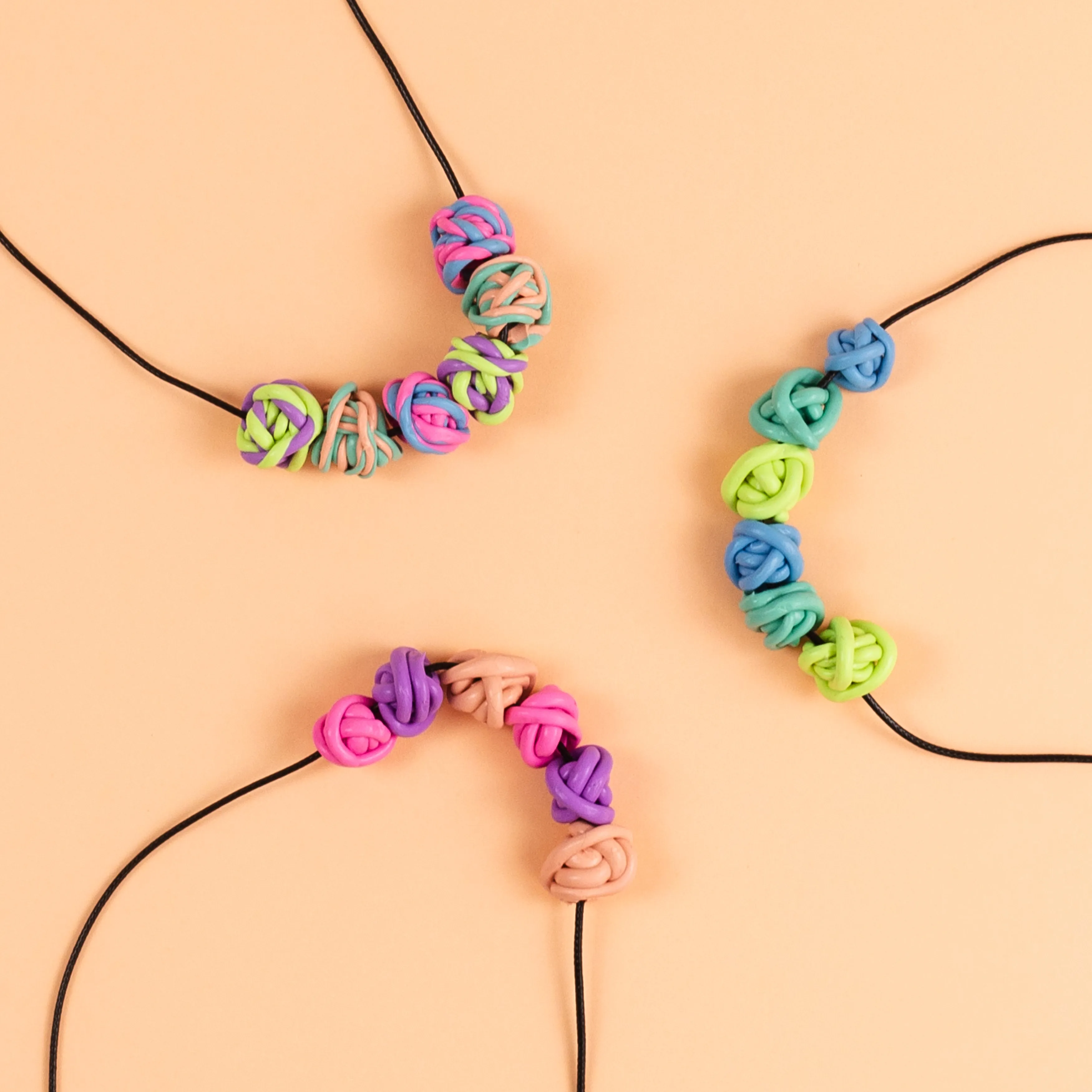 *GARAGE SALE* Tiger Tribe | Jewellery Design Kit - Twisty Bead Necklaces