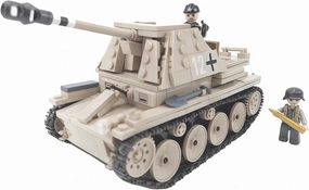 General Jim's WW2 German Marder III Tank Destroyer Building Set – 608 Piece Military Brick Model Kit – Compatible with Major Brands – Perfect for Teens, Adults, and Military Enthusiasts