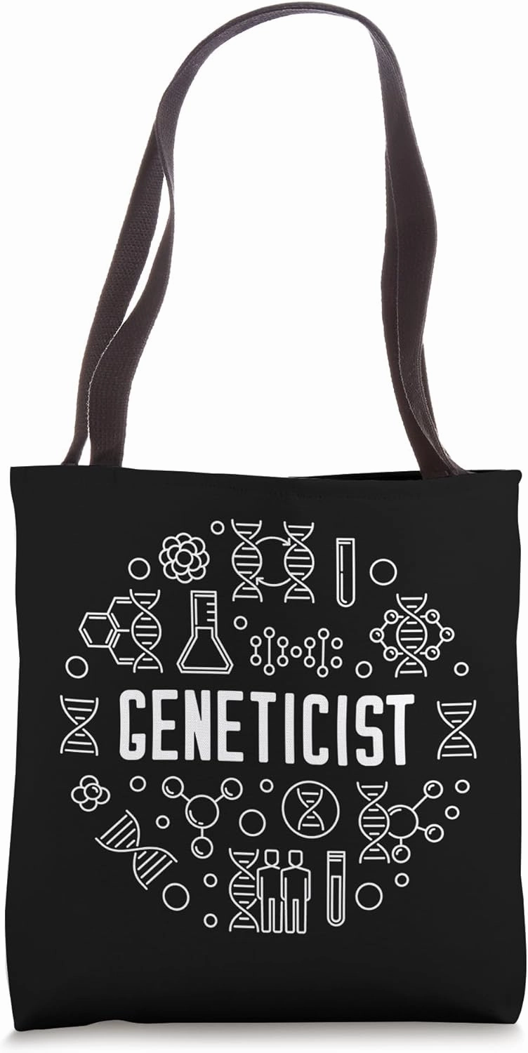 Geneticist for Genetic Engineering, Genetics Science Lovers Tote Bag