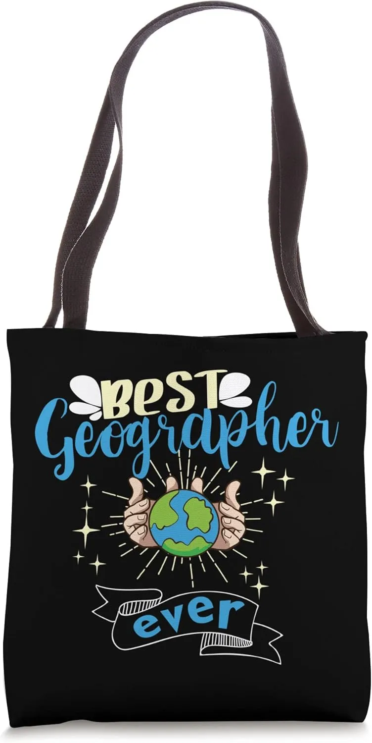 Geography Earth Science Geography Teacher Ecology Geograph Tote Bag