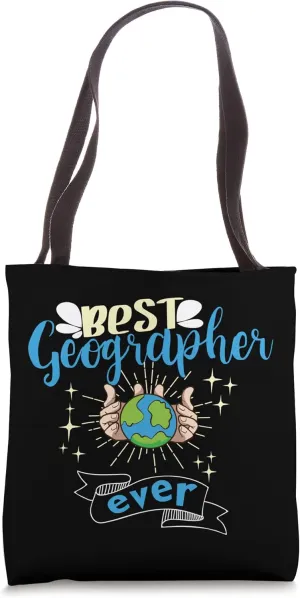 Geography Earth Science Geography Teacher Ecology Geograph Tote Bag