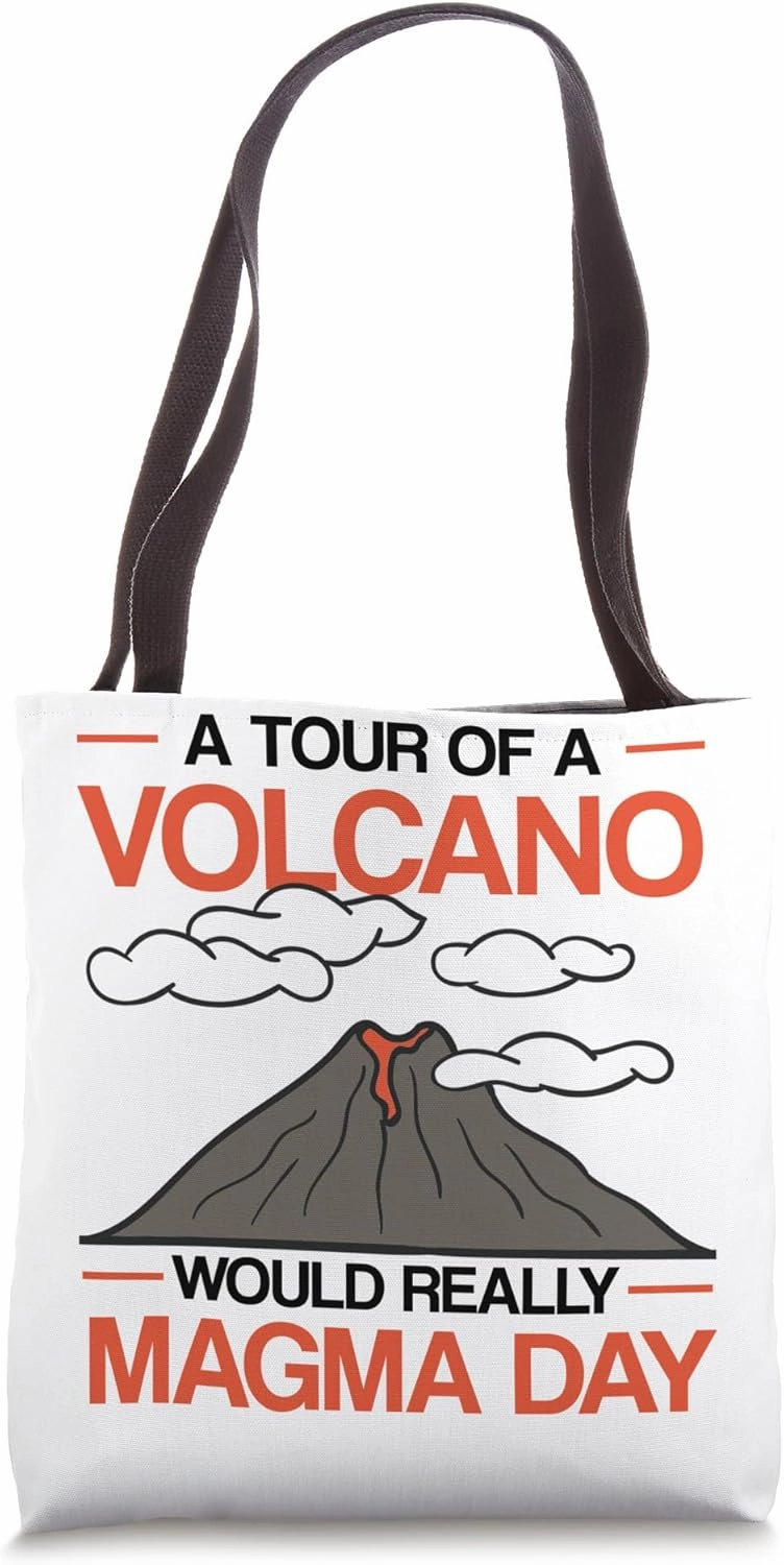 Geologist Volcano Minerals Science Tote Bag