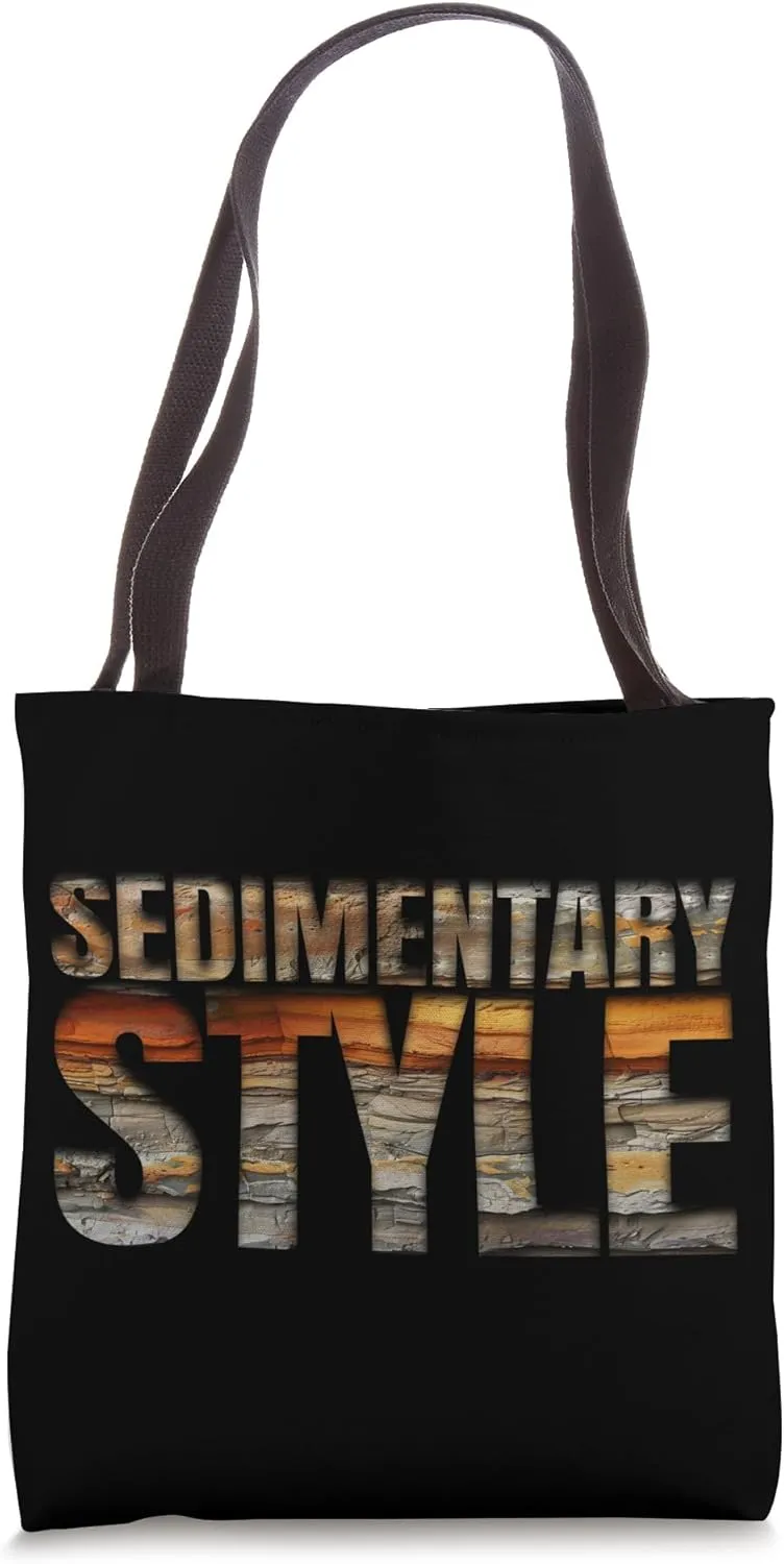 Geology Geologist Sedimentary Style Tote Bag