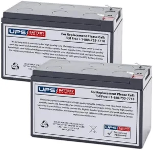 Go-Ped ESR750EX 12V 7Ah Scooter Replacement Battery Set