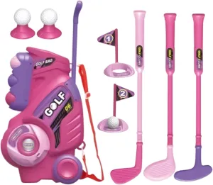 Golf Set for Toddlerss 3-5 - Golf for Kids | Mini Golf-Clubs for Toddlerss | Golf-Toys for Kids Ages 4-8, Birthday Present for Boys Girls, Training Play for Children Backyard Garden Lawn Home Indoor