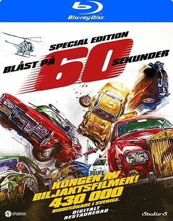 Gone in 60 Seconds [ Blu-Ray, Reg.A/B/C Import - Sweden ]
