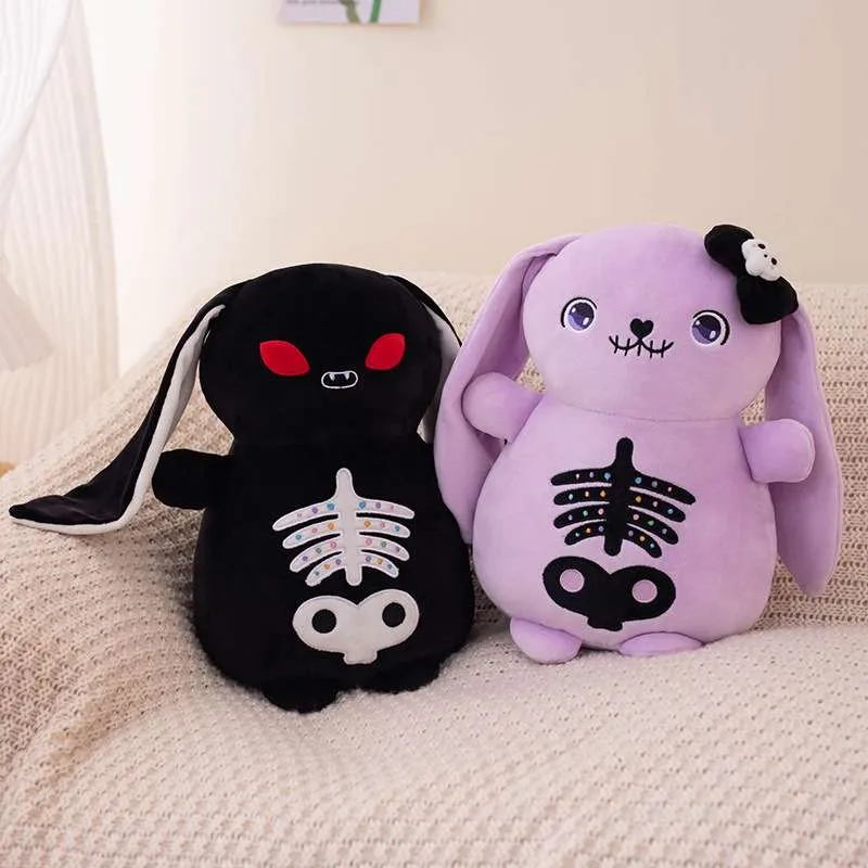 Goth Bunny Plush