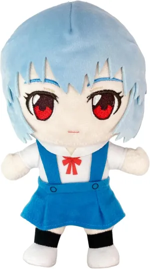 Great Eastern Entertainment Evangelion New Movie - Rei Ayanami Movable Ver Plush 8" H