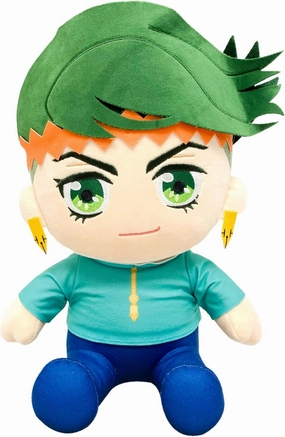 Great Eastern Entertainment JoJo Kishibe Rohan - Kishibe Rohan Mutsu Kabe Hill Ver. Sitting Plush 12" H