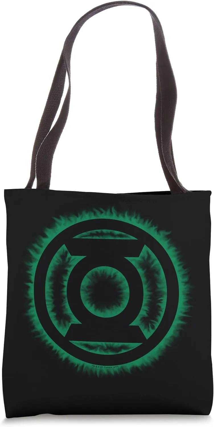 Green Lantern Green Flame Logo Tote Bag