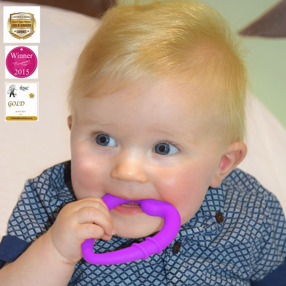 Gummee Deluxe Pack - Gummee Glove Yellow and Link N Teethe