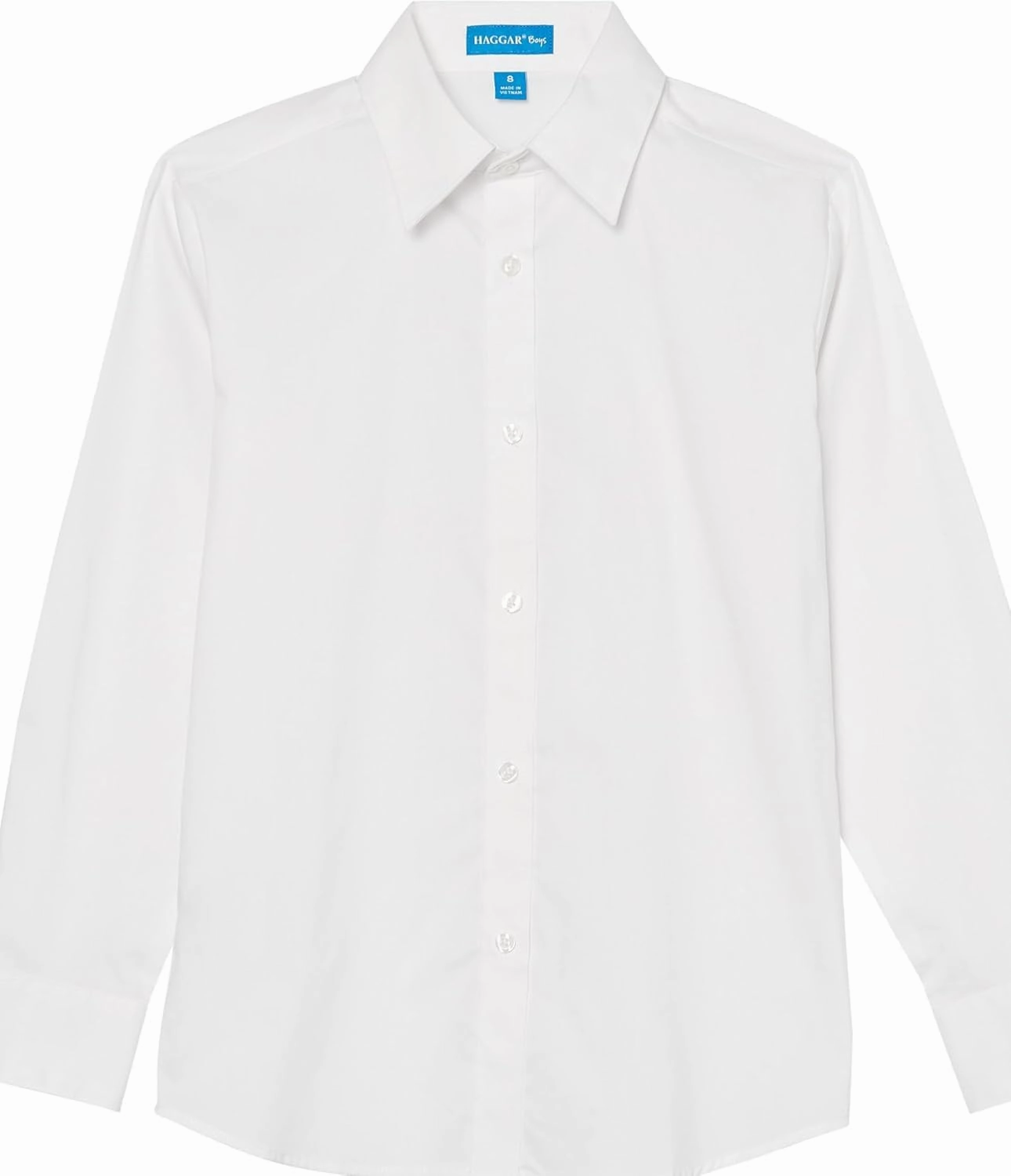 Haggar Boys' 4-Piece Suit, Dress Shirt & Tie Set