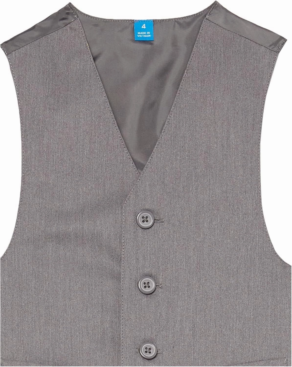 Haggar Boys' 4-Piece Vest, Dress Shirt & Tie Set
