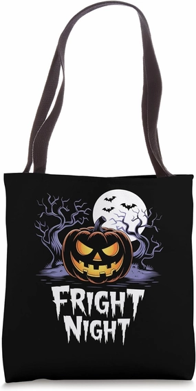 Halloween Pumpkin Jack O Lantern Fright Night Tote Bag