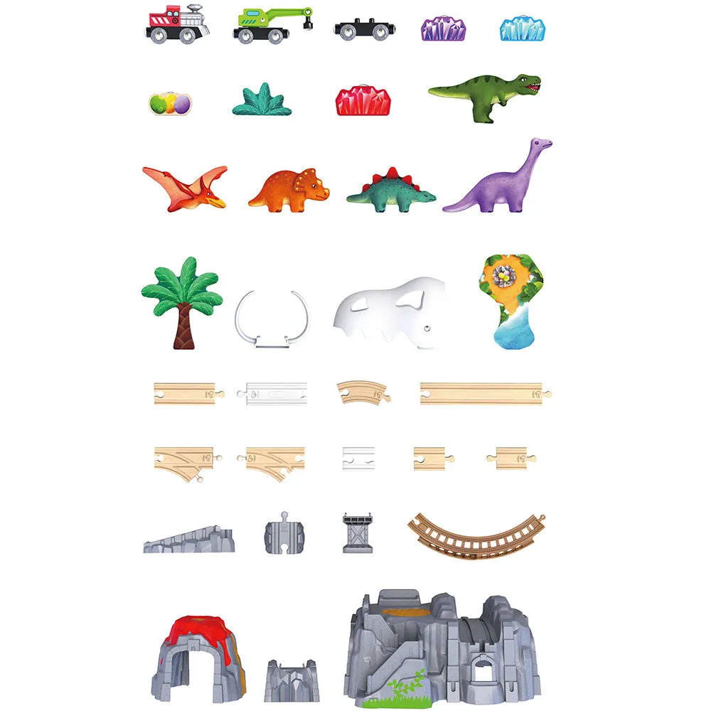 Hape Dino Railway Adventure Set