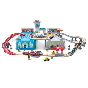 Hape Super Cityscape Transport Bucket Set - IN STORE PICK UP ONLY
