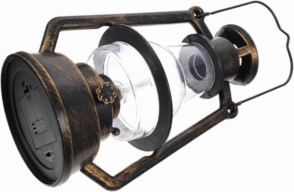 Happyyami Handheld Tent Lamp Led Camping Lantern Outdoor Led Light Retro Style Portable Tent Light